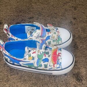 Kids Dinosaur Print Shoes